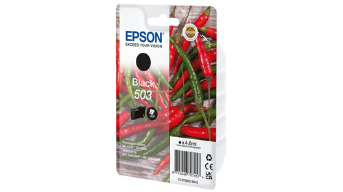 Epson 503 ink cartridge 1 pc(s) Original Standard Yield Black Epson 503 ink cartridge 1 pc(s) Original Standard Yield Black